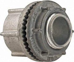 Cooper Crouse-Hinds - 3/8" Trade, Zinc Threaded Rigid/Intermediate (IMC) Conduit Hub - Noninsulated - Benchmark Tooling