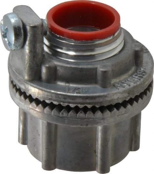 Cooper Crouse-Hinds - 1/2" Trade, Zinc Threaded Rigid/Intermediate (IMC) Conduit Hub - Noninsulated - Benchmark Tooling