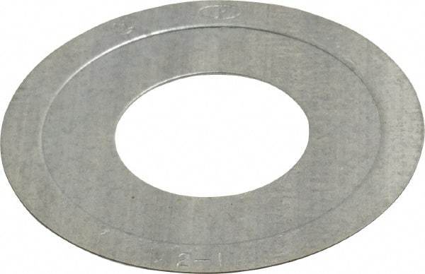 Cooper Crouse-Hinds - 2-1" Conduit, Electrical Enclosure Steel Reducing Washer - For Use with Rigid/IMC Conduit/Steel Box, UL File E23223 - Benchmark Tooling