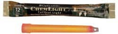 Cyalume - 10 Piece Orange Chemical Lightstick - 6 Inch Long, 12 Hours Illumination Time, Nonflammable, Nontoxic and Waterproof, Snap and Shake Activation Method - Benchmark Tooling