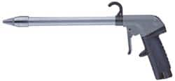 Guardair - 120 Max psi Whisper Jet Pistol Grip Blow Gun - 3/8 NPT, 48" Tube Length, Aluminum - Benchmark Tooling