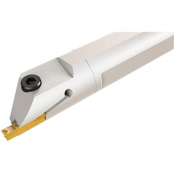 Iscar - 32mm Min Bore Diam, 250mm OAL, 32mm Shank Diam, HFI-MC Indexable Boring Bar - 5mm Max Bore Depth, HFPL Insert, Clamp Holding Method - Benchmark Tooling