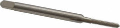 Interstate - #2-56 UNC 2B 3 Flute Bright Finish High Speed Steel Straight Flute Standard Hand Tap - Plug, Left Hand Thread, 1-3/4" OAL, H2 Limit, Oversize - Exact Industrial Supply
