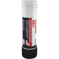 Loctite - 19 g Stick White Thread Sealant - 300°F Max Working Temp, For Metal Tapered Pipe Thread Fittings - Benchmark Tooling