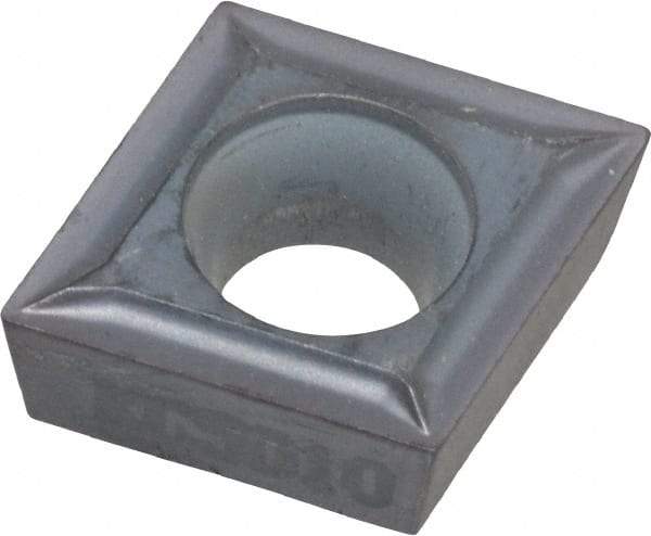 Kennametal - CCMT32.50.5 LF Grade KC5010 Carbide Turning Insert - TiAlN Finish, 80° Diamond, 3/8" Inscr Circle, 5/32" Thick, 0.0079" Corner Radius - Benchmark Tooling