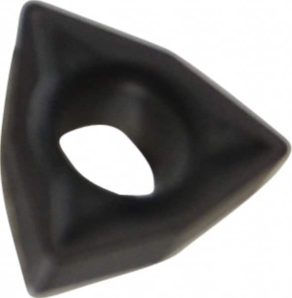 Kennametal - WCMT21.51 LF Grade KC5010 Carbide Turning Insert - TiAlN Finish, 80° Trigon, 1/4" Inscr Circle, 3/32" Thick, 1/64" Corner Radius - Benchmark Tooling