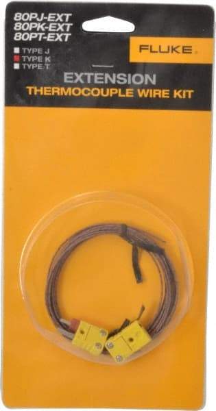 Fluke - Electrical Test Equipment Extension Wire Kit - Use with K-Type Thermometers - Benchmark Tooling