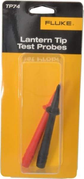 Fluke - Black/Red Electrical Test Equipment Probe - Use with TL22, TL24 Test Leads - Benchmark Tooling