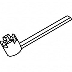 Kennametal - 17mm Hex Drive, Driver for Indexable Shell Mills - Compatible with Socket Head Cap Screws - Benchmark Tooling