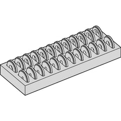 Kennametal - Collet Coolant Seal Sets Compatible Collet Series: ER16 Number of Seals: 14 - Exact Industrial Supply