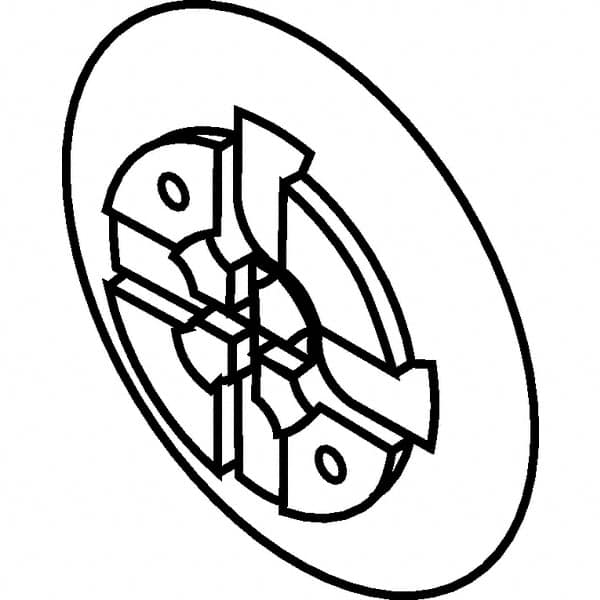 Kennametal - Coolant Shower Plate for Indexable Face/Shell Mill Tools - KSSR Toolholder Style - Benchmark Tooling