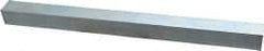 Precision Brand - 12" Long x 7/8" High x 7/8" Wide, Zinc-Plated Key Stock - Low Carbon Steel - Benchmark Tooling