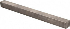 Precision Brand - 12" Long x 7/8" High x 7/8" Wide, Plain Key Stock - Low Carbon Steel - Benchmark Tooling