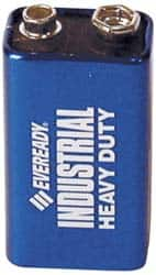 Energizer - Size 9V, Alkaline, 12 Pack, Standard Battery - 9 Volts, Miniature Snap Terminal, 6F22, ANSI, IEC Regulated - Benchmark Tooling