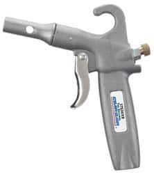 Guardair - 120 Max psi Safety Shield Safety Air Gun - 1/4 NPT, 2" Tube Length, Aluminum - Benchmark Tooling