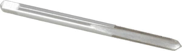 Interstate - M3.5x0.35 Metric Fine 6H 3 Flute Bright Finish High Speed Steel Straight Flute Standard Hand Tap - Plug, Right Hand Thread, 2" OAL, 11/16" Thread Length, D3 Limit, Oversize - Exact Industrial Supply