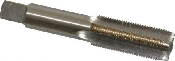 Interstate - M20x1.50 Metric Fine 4 Flute Bright Finish High Speed Steel Straight Flute Standard Hand Tap - Plug, Right Hand Thread, 4-15/32" OAL, 2" Thread Length, D3 Limit, Oversize - Exact Industrial Supply