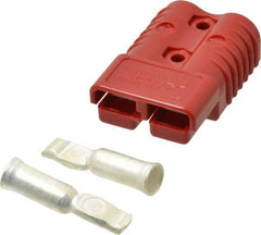 Made in USA - 1/0 AWG, 600 V, 175 A, Battery Connector - Red - Benchmark Tooling