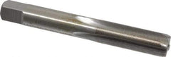Interstate - M10x0.50 Metric Special 6H 4 Flute Bright Finish High Speed Steel Straight Flute Standard Hand Tap - Plug, Right Hand Thread, 2-23/32" OAL, 1-1/8" Thread Length, D3 Limit, Oversize - Exact Industrial Supply