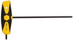 Wiha - 1/8" Hex, T-Handle Cushion Grip, Hex Key - 5-29/32" OAL, Inch System of Measurement - Benchmark Tooling