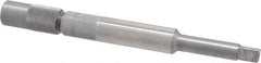 Made in USA - 7/16 Inch Tap, 5 Inch Overall Length, 1/2 Inch Max Diameter, Tap Extension - 0.323 Inch Tap Shank Diameter, 0.323 Inch Extension Shank Diameter, 0.242 Inch Extension Square Size, 1-1/16 Inch Tap Depth, Tool Steel - Benchmark Tooling