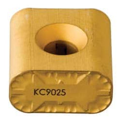 Kennametal - LNUX191940 S-WT5 Grade KC9025 Carbide Turning Insert - Al2O3/TiN Finish, 90° Rectangle, 10mm Thick, 5/32" Corner Radius - Benchmark Tooling