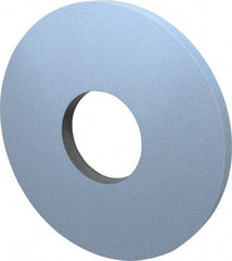 Norton - 14" Diam x 5" Hole x 1" Thick, I Hardness, 60 Grit Surface Grinding Wheel - Ceramic, Type 1, Medium Grade, 1,800 Max RPM, Vitrified Bond, No Recess - Benchmark Tooling
