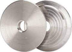 Norton - Deburring Wheel 2" Diam Reduced Bushing - Reduces Bushings from 2" to 1/2" Arbor Size, for 6" Diam Flap & Convolute Wheels - Benchmark Tooling