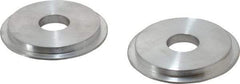 Norton - Deburring Wheel 2" Diam Reduced Bushing - Reduces Bushings from 3" to 1" Arbor Size, for 8" Diam Flap & Convolute Wheels - Benchmark Tooling