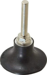 Norton - 2" Diam Quick-Change Type S Disc Backing Pad - 1/4" Shank Diam, Medium Density, 25,000 RPM, Speed-Lok TS Compatible - Benchmark Tooling