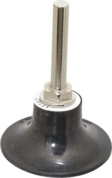 Norton - 2" Diam Quick-Change Type R Disc Backing Pad - 1/4" Shank Diam, Medium Density, 25,000 RPM, Speed-Lok TR Compatible - Benchmark Tooling