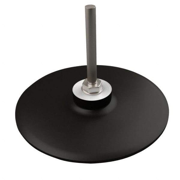 Norton - 4" Diam Quick-Change Type R Disc Backing Pad - 1/4" Shank Diam, Medium Density, 12,000 RPM, Speed-Lok TR Compatible - Benchmark Tooling