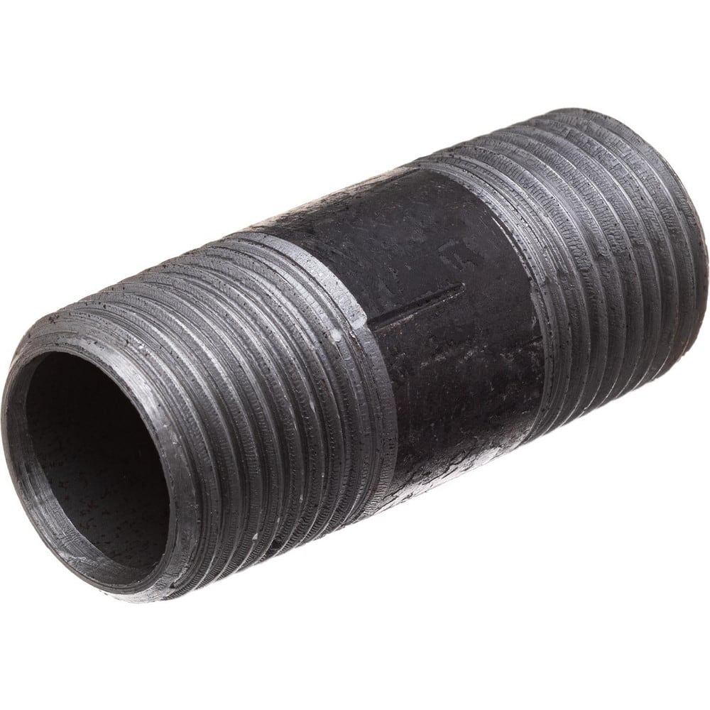 Black Pipe Nipples & Pipe; Thread Style: Threaded on Both Ends; Schedule: 40; Construction: Welded; Lead Free: Yes; Standards: ASTM ™A733; NSF 372; ASTM A53; Nipple Type: Threaded Nipple; Overall Length: 3.00