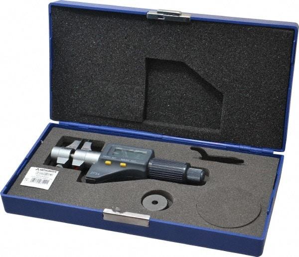 Fowler - 0.2" to 1.2", IP54 & IP40, Electronic Inside Micrometer - 0.00005" Resolution, 0.00025" Accuracy - Benchmark Tooling