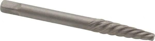 Interstate - Spiral Flute Screw Extractor - #2 Extractor for 5/32 to 7/32" Screw, 2-3/8" OAL - Benchmark Tooling