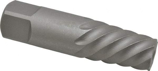 Interstate - Spiral Flute Screw Extractor - #9 Extractor for 1-3/8 to 2" Screw, 4-5/8" OAL - Benchmark Tooling