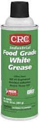 CRC - 16 oz Aerosol Synthetic General Purpose Grease - Off White, Food Grade, 450°F Max Temp, NLGIG 2, - Benchmark Tooling