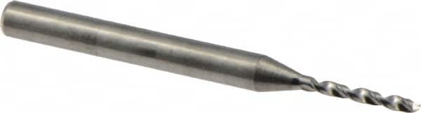 M.A. Ford - #55, 130° Drill Point, 1/8" Shank Diam, Fast Spiral Circuit Board Drill Bit - Benchmark Tooling