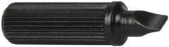 Made in USA - #3 Slotted Screwdriver Bit - #3 Point - Benchmark Tooling