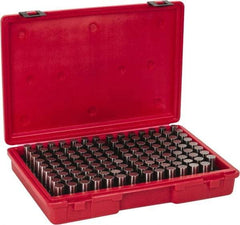 Value Collection - 125 Piece, 0.626-0.75 Inch Diameter Plug and Pin Gage Set - Plus 0.0002 Inch Tolerance, Class ZZ - Benchmark Tooling