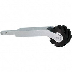 Dynabrade - 1" Wide Contact Arm - 24" Belt Length x 1" Belt Width, Serrated, Rubber, 70" Contact Wheel Diam - Benchmark Tooling