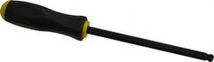 Bondhus - 3/8" Hex Ball End Driver - 6.6" Blade Length, Ergonomic Molded Cushion Grip Handle, 287mm OAL - Benchmark Tooling