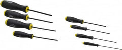 Bondhus - 8 Piece, 0.05 to 5/32" Ball End Hex Driver Set - Comes in Vinyl Pouch - Benchmark Tooling