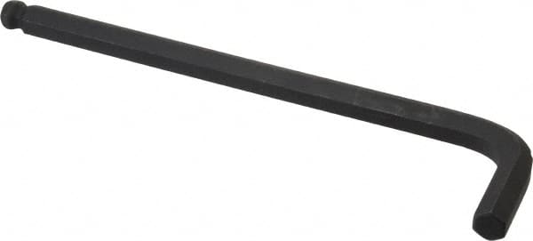 Bondhus - 3/8" Hex, Long Arm, Ball End Hex Key - 6-45/64" OAL, Protanium High Torque Steel, Inch System of Measurement - Benchmark Tooling