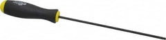 Bondhus - 5/32" Hex Ball End Driver - 7-1/2" Blade Length, Cushion Grip Handle, 299mm OAL - Benchmark Tooling
