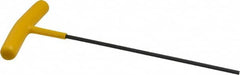 Bondhus - 1/8" Hex, T-Handle Cushion Grip, Hex Key - 4-1/2" OAL, Protanium High Torque Steel, Inch System of Measurement - Benchmark Tooling