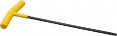 Bondhus - 7/32" Hex, T-Handle Cushion Grip, Ball End Hex Key - 9-39/64" OAL, Protanium High Torque Steel, Inch System of Measurement - Benchmark Tooling