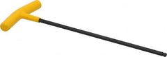 Bondhus - 1/4" Hex, T-Handle Cushion Grip, Ball End Hex Key - 10-7/64" OAL, Protanium High Torque Steel, Inch System of Measurement - Benchmark Tooling