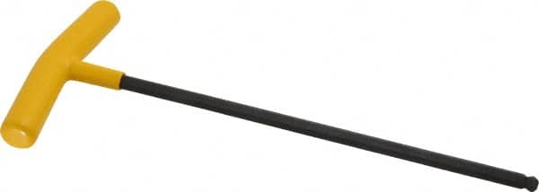 Bondhus - 5/16" Hex, T-Handle Cushion Grip, Ball End Hex Key - 10-1/2" OAL, Protanium High Torque Steel, Inch System of Measurement - Benchmark Tooling