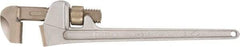 Ampco - 48" Aluminum Nonsparking Pipe Wrench - 7-9/16" Pipe Capacity - Benchmark Tooling